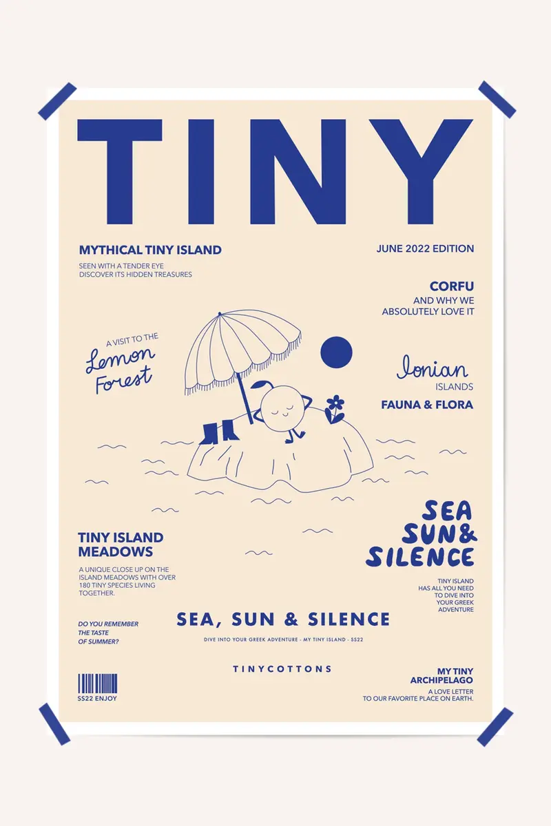 SS22 TINY ISLAND POSTER