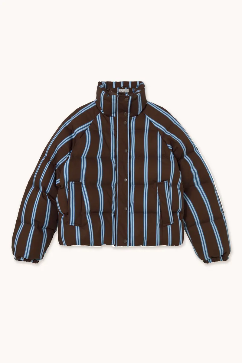 STRIPED SHORT JACKET