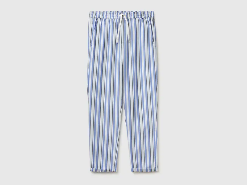 Striped trousers