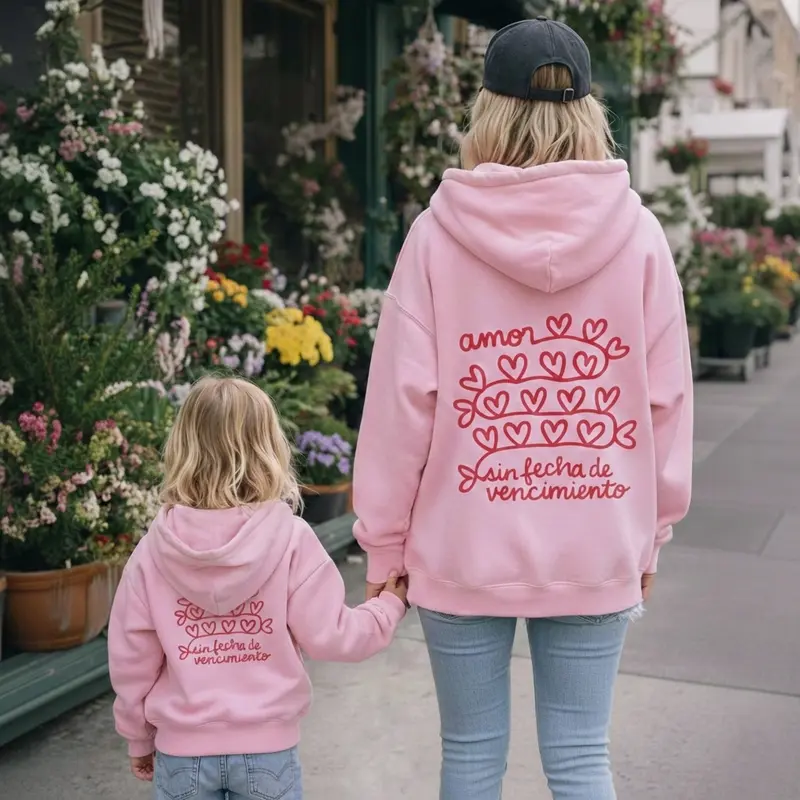 Sudadera Mini & Me ❤