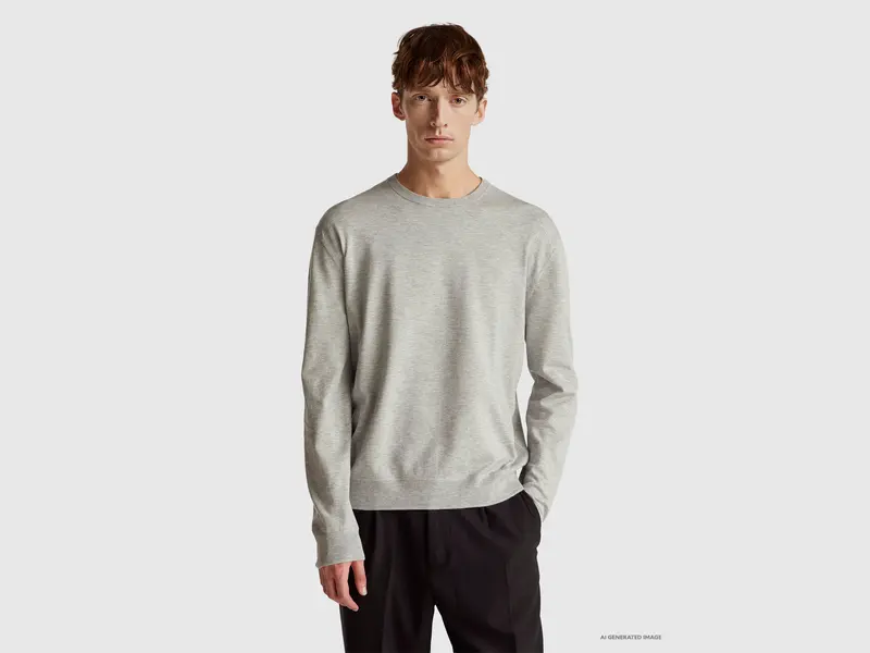 Sweater in viscose