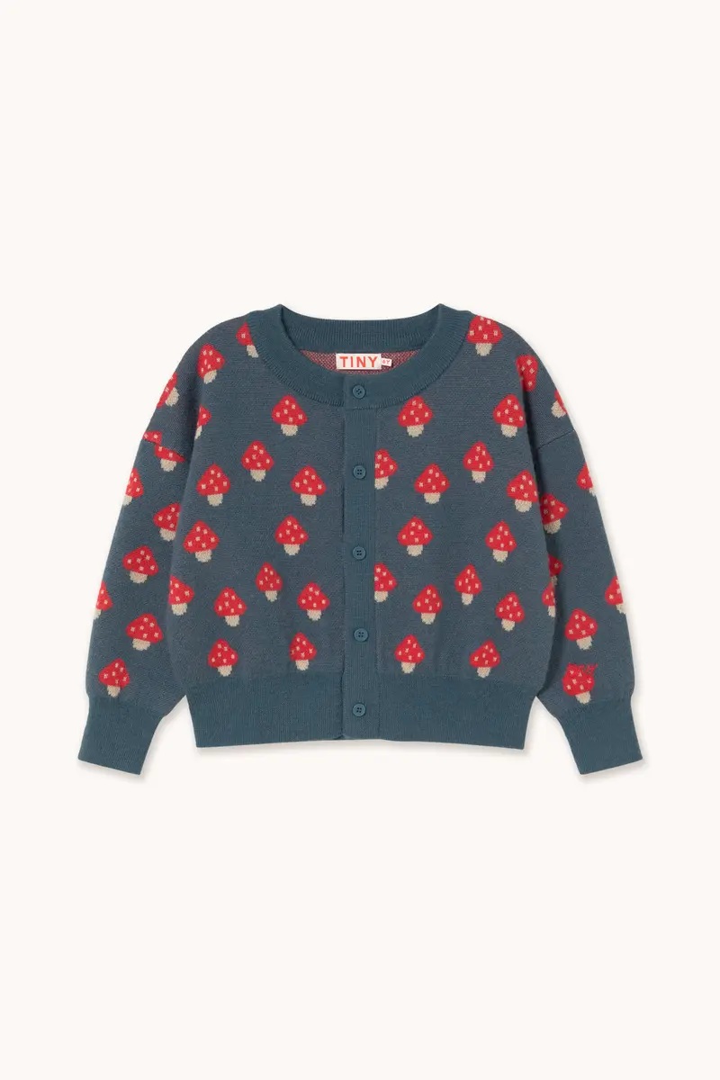 TINY MUSHROOMS CARDIGAN