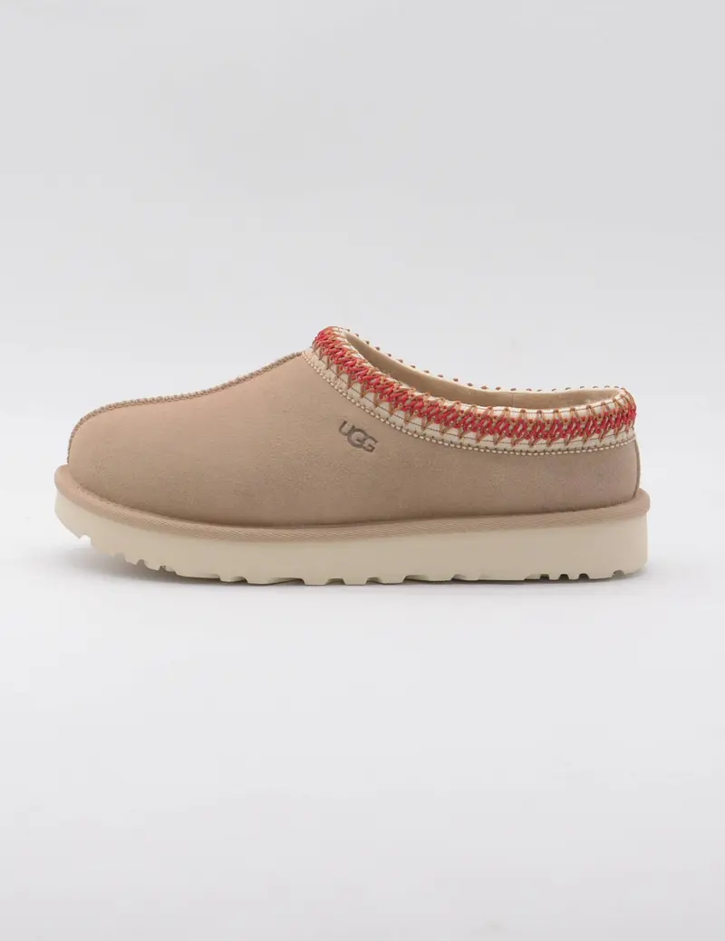 UGG TASMAN SAND / DARK CHERRY
