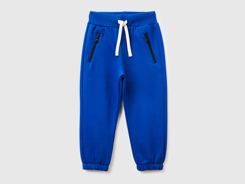 Warm sweat joggers with drawstring