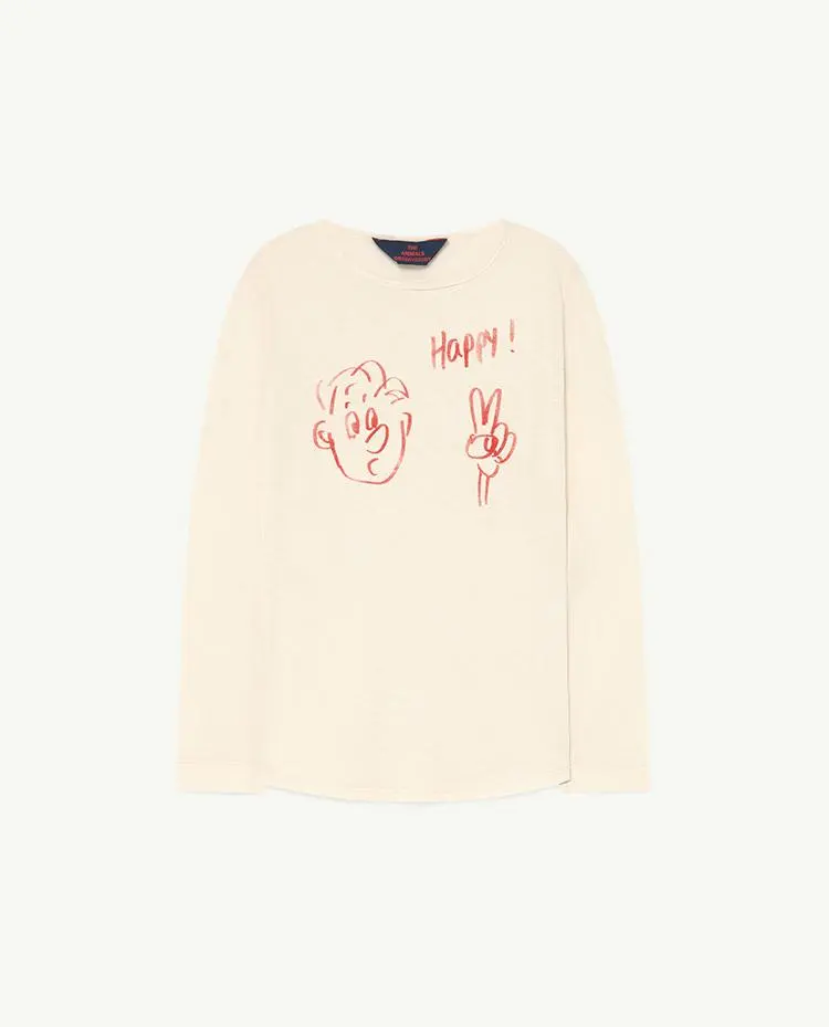 White Happy Cricket T-Shirt