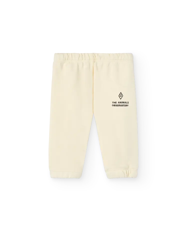 White Sloth Sweatpants