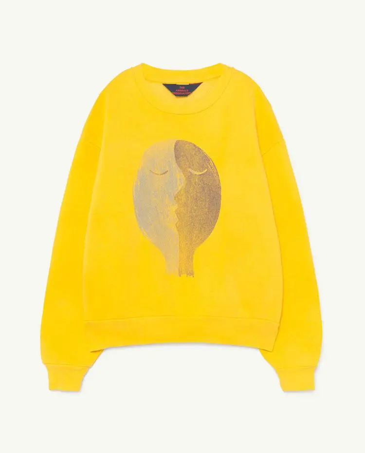 Yellow Face Bear Sweater